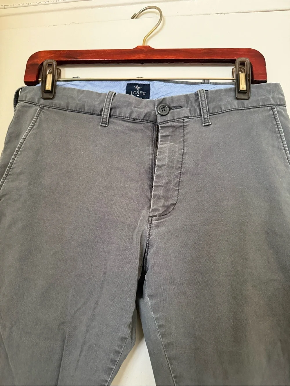 J. Crew Slim Gray Chinos
